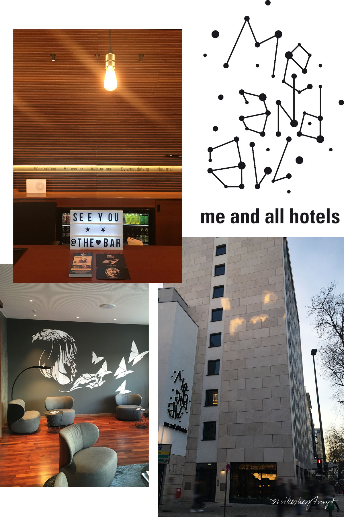 me and all hotels, düsseldorf, hotel, wochenendtrip, #nikeunterwegs, blog