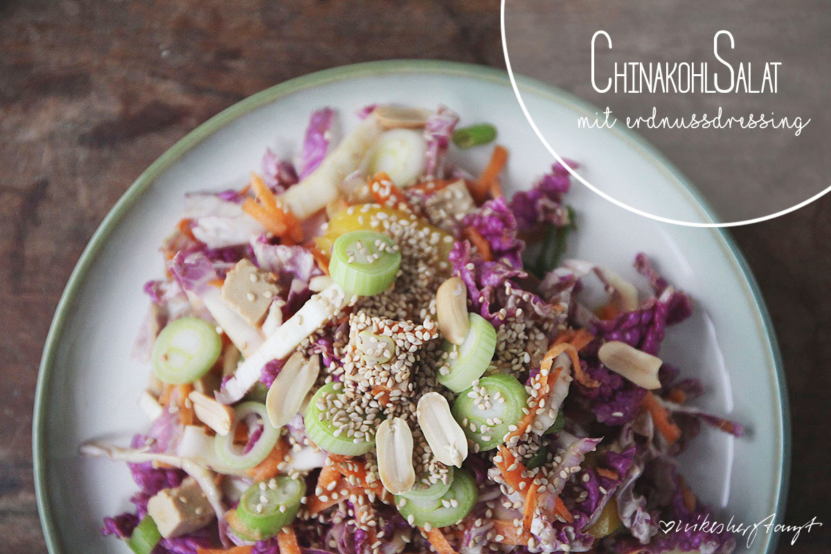 chinakohlsalat mit erdnuss-dressing | nikes herz tanzt